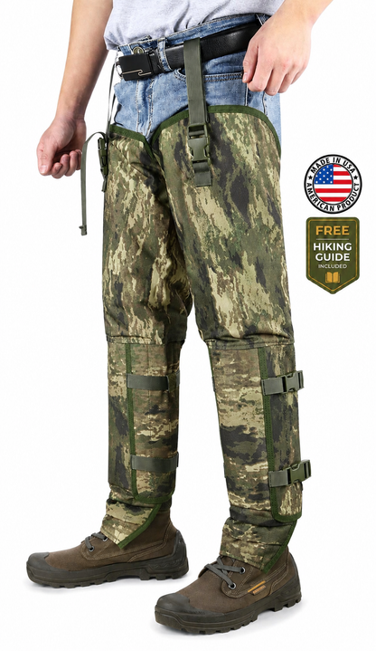 StrikeShield™️ Snake Gaiters – Tactical Snake Bite Protection for Hunting & Outdoor